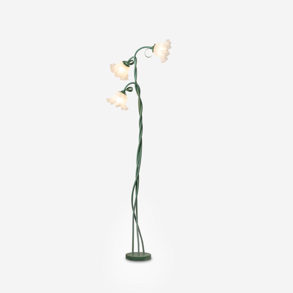 FloraGlow | Elegant Modern Floral Standing Floor Lamp for Living Room 9