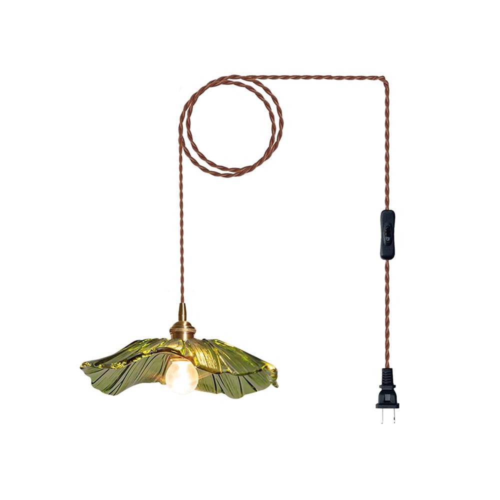 FloraGlow | Elegant Modern Glass Hanging Pendant Lighting Fixture 10