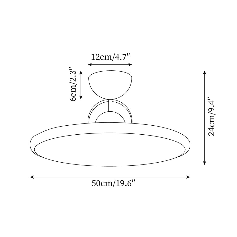 AureliaGlow | Elegant Modern Flush Mount Ceiling Light Fixture 5