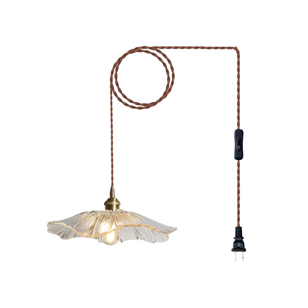FloraGlow | Elegant Modern Glass Hanging Pendant Lighting Fixture 9
