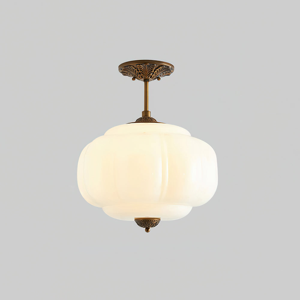 Luminara | Elegant Modern Flush Mount Ceiling Light Fixture with Warm Glow 11