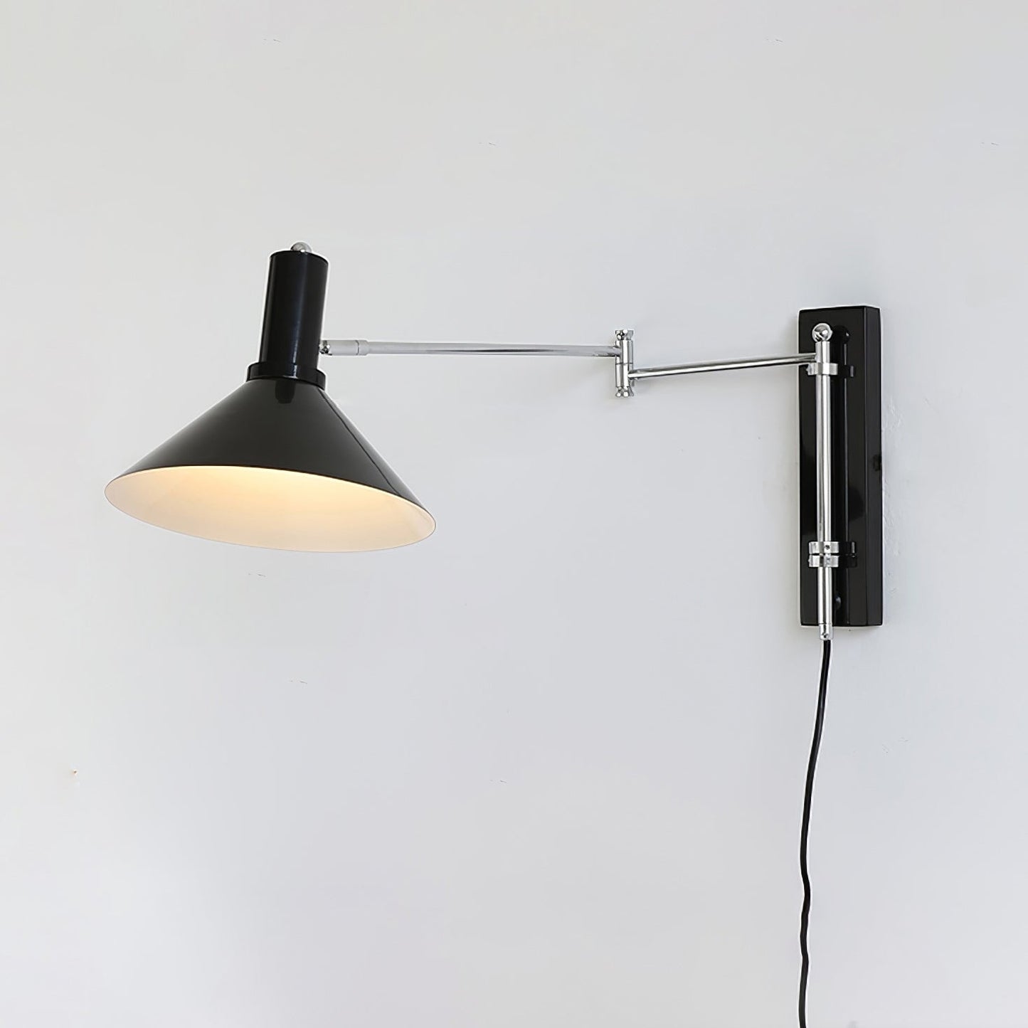 Luminara | Stylish Adjustable Metal Wall Sconce Light with 360-Degree Swivel 9
