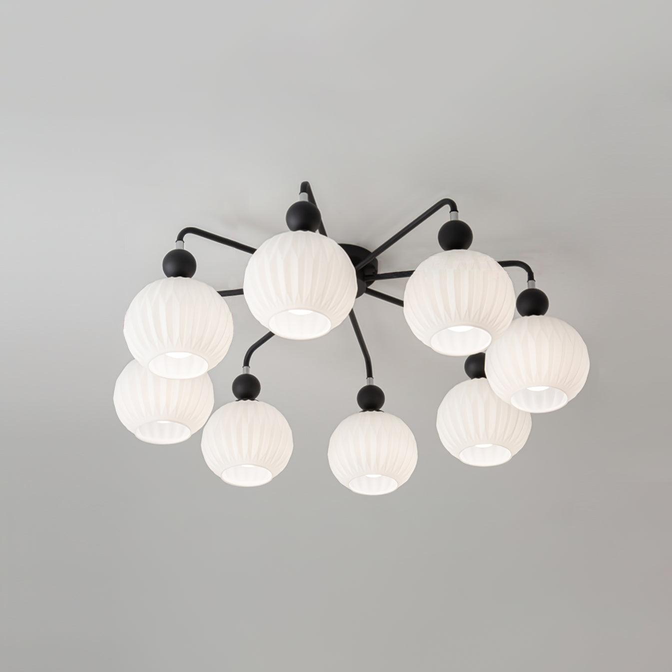 Lunaris | Modern Elegant Flush Mount Ceiling Light Fixture 13