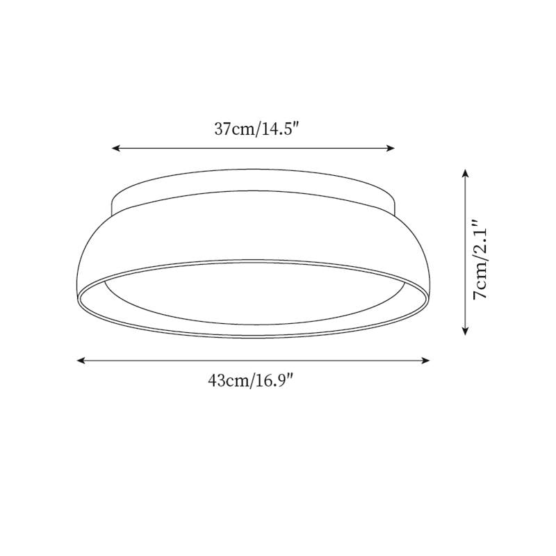 Travertine Elegance | Chic Natural Stone Flush Mount Ceiling Light 6