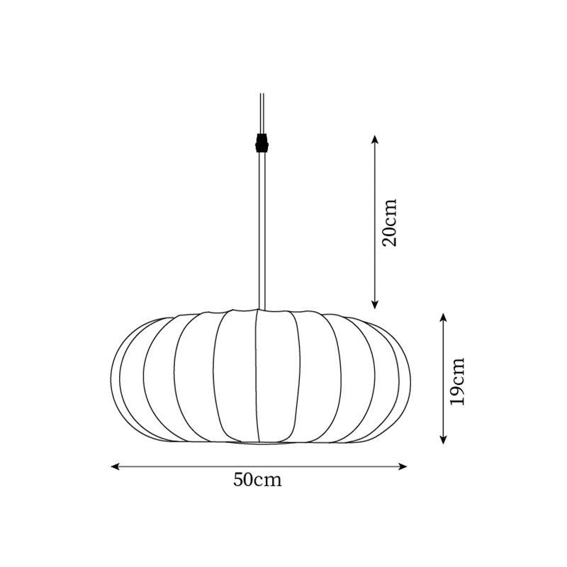 VeronaLight | Stylish Modern Fabric Shade Kitchen Pendant Lighting 6