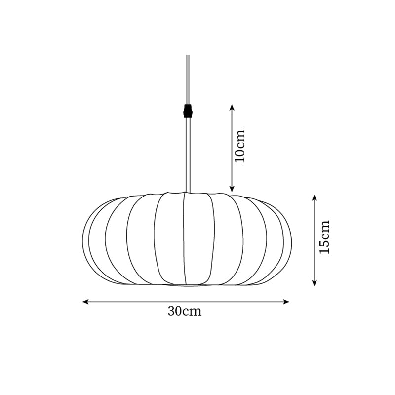 VeronaLight | Stylish Modern Fabric Shade Kitchen Pendant Lighting 7